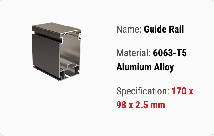 T900 Guide Rail
