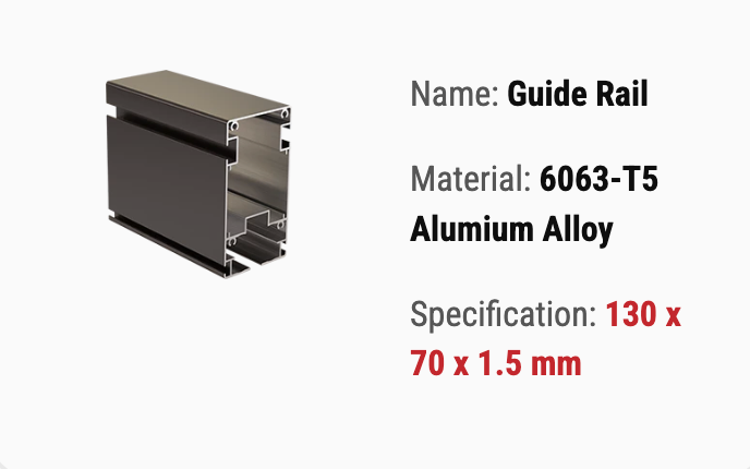 T700 Guide Rail
