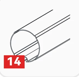 Fabric roll tube