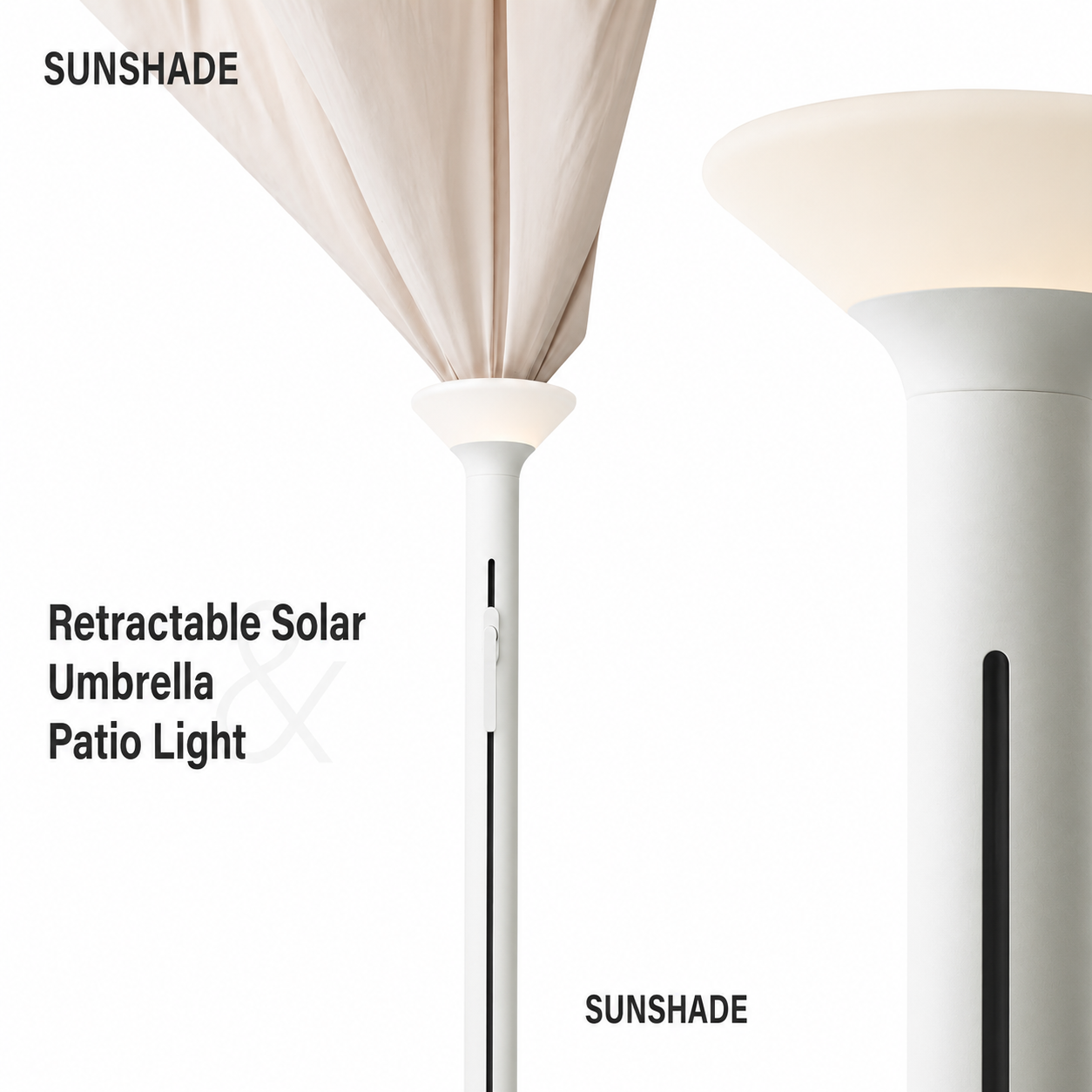 Integrated Patio Light