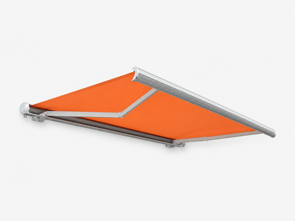 Motorized Full Cassette Awning outdoor shading system