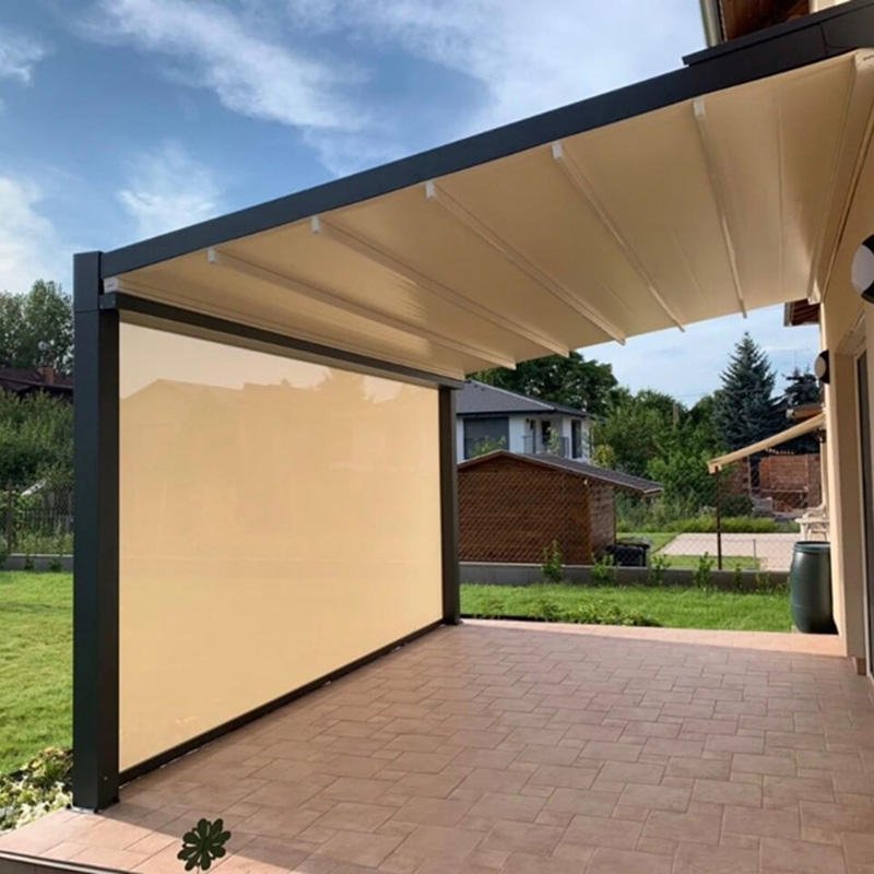 Completed retractable roof project