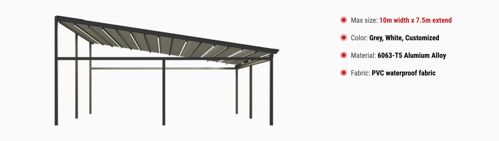 Retractable Roof T700 product overview and specifications
