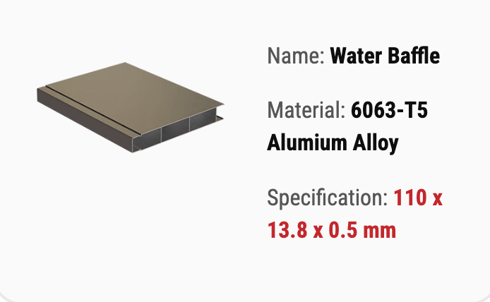 T700 Water Baffle