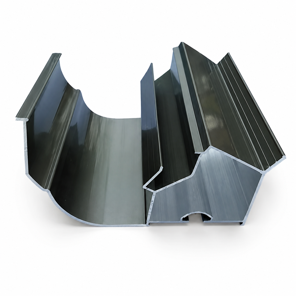 Wall channel regular rain canopy profile